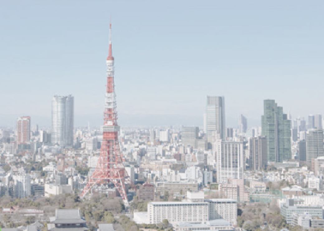 コントラスト感度が低下した見え方